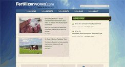 Desktop Screenshot of fertilizerworks.com